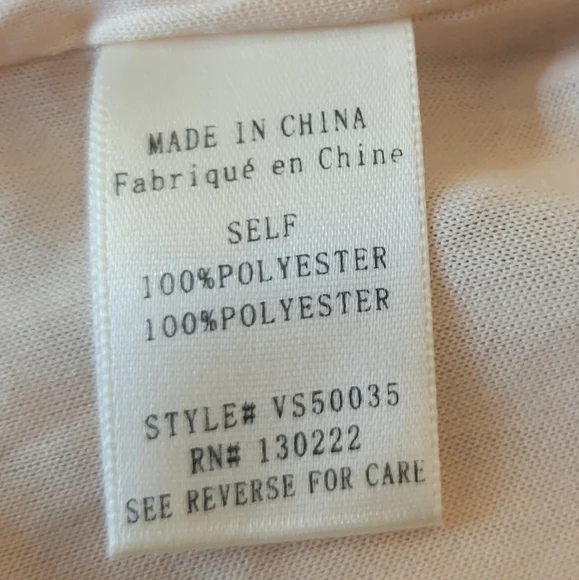 Women LARGE Skirt MAXI peach pleated chiffon partial lining By LOVE RICHE - Picture 2 of 9